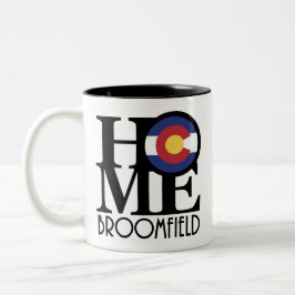 ZUHAUSE Broomfield Colorado 11oz Zweifarbige Tasse
