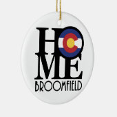 ZUHAUSE Broomfield Colorado Keramik Ornament (Rechts)