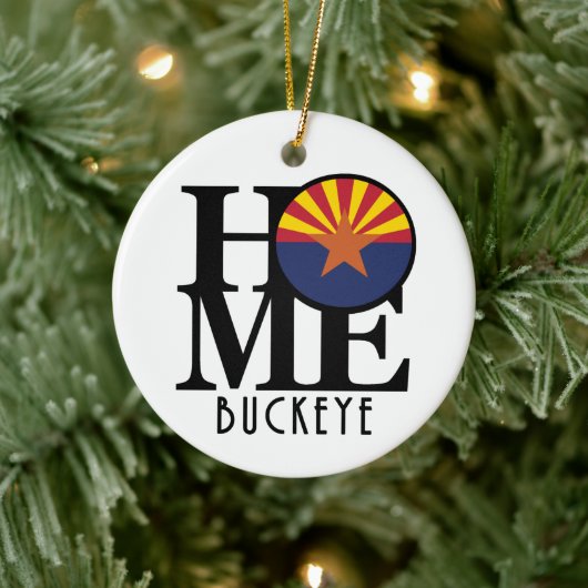 ZUHAUSE Buckeye Arizona Keramik Ornament (Baum)