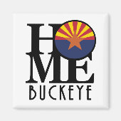 ZUHAUSE Buckeye Arizona Magnet (Vorne)