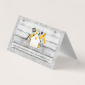 Zuhause-Build-Logo | Bau Visitenkarten (Rückseite)