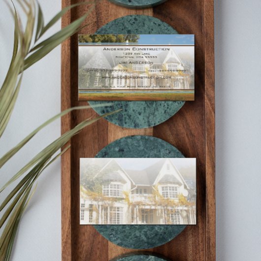 Zuhause Builder Business Card Visitenkarte