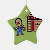 Zuhause Builder Handyman Keramik Ornament (Rechts)