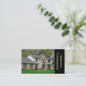 Zuhause Builder oder Konstruktion Visitenkarte (Stehend Vorderseite)