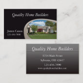 Zuhause Builder Visitenkarte (Vorne/Hinten)