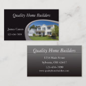 Zuhause Builder Visitenkarte (Vorne/Hinten)