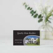 Zuhause Builder Visitenkarte (Stehend Vorderseite)