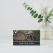 Zuhause Builder Visitenkarte (Stehend Vorderseite)