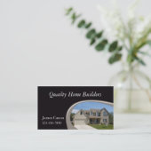 Zuhause Builder Visitenkarte (Stehend Vorderseite)