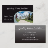 Zuhause Builder Visitenkarte (Vorne/Hinten)