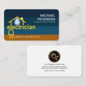 Zuhause Bulb Plug-Schaltung Visitenkarte (Vorne/Hinten)