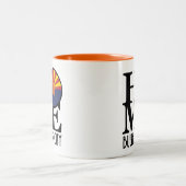 ZUHAUSE Bullhead City Zweifarbige Tasse (Mittel)