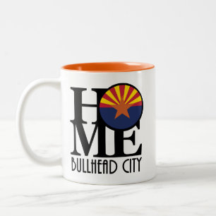 ZUHAUSE Bullhead City Zweifarbige Tasse