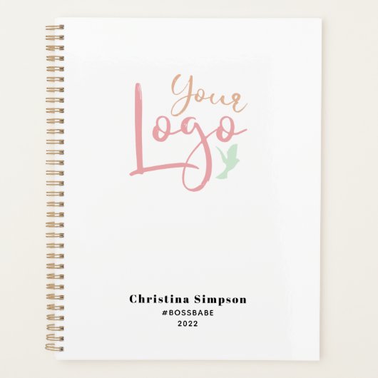 Zuhause Business Ihr Logo-Planner Planer (Vorderseite)