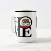 ZUHAUSE California 15oz Zweifarbige Tasse (Vorderseite Links)