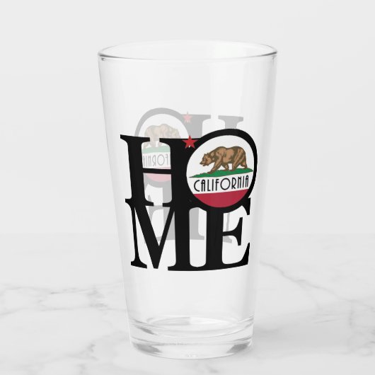 ZUHAUSE California Glas (Rückseite)