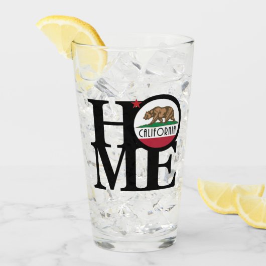 ZUHAUSE California Glas (Vorderseite Ice)