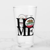 ZUHAUSE California Glas (Vorderseite)