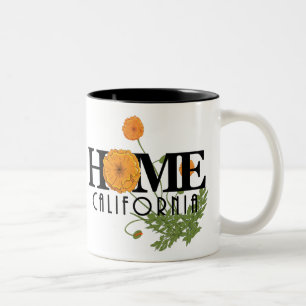 ZUHAUSE California Poppies 11oz Zweifarbige Tasse