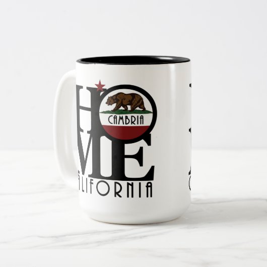 ZUHAUSE Cambria 15oz Zweifarbige Tasse (Vorderseite Links)