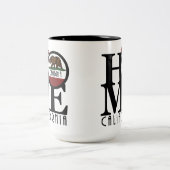 ZUHAUSE Cambria 15oz Zweifarbige Tasse (Mittel)