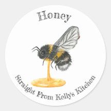 Zuhause Canning Business Honey Food Label