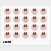 Zuhause Canning Labels - mit Sonnenblumen Runder Aufkleber (Blatt)