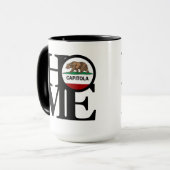 ZUHAUSE Capitola 15oz Tasse (Vorderseite Links)