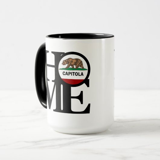 ZUHAUSE Capitola 15oz Tasse (Vorderseite Links)