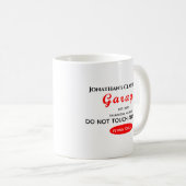 Zuhause Car Mechanic Garage Flying Tools Kaffee Ta Kaffeetasse (VorderseiteRechts)