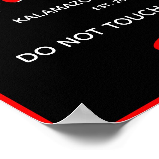 Zuhause Car Mechanic Garage Flying Tools Poster (Ecke)