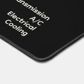 Zuhause Car Mechanic Garage Tool Bench Pads Schrei Schreibtischunterlage (Ecke)