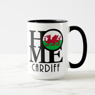 ZUHAUSE Cardiff Wales 15oz Tasse