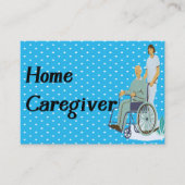 Zuhause Caregier Business Card Visitenkarte (Vorderseite)