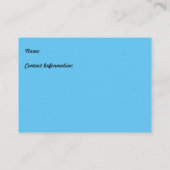 Zuhause Caregier Business Card Visitenkarte (Rückseite)