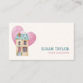 Zuhause Caregier Visitenkarte (Vorderseite)