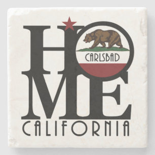 ZUHAUSE Carlsbad California Steinuntersetzer