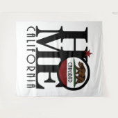 ZUHAUSE Carlsbad California Wandteppich (Vorderseite (Horizontal))