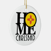 ZUHAUSE Carlsbad New Mexico Keramik Ornament (Rechts)