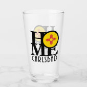 ZUHAUSE Carlsbad NM Glas (Vorderseite)