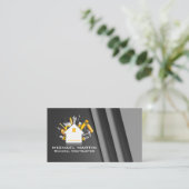 Zuhause-Carpentry-Tools | Generalunternehmer Visitenkarte (Stehend Vorderseite)