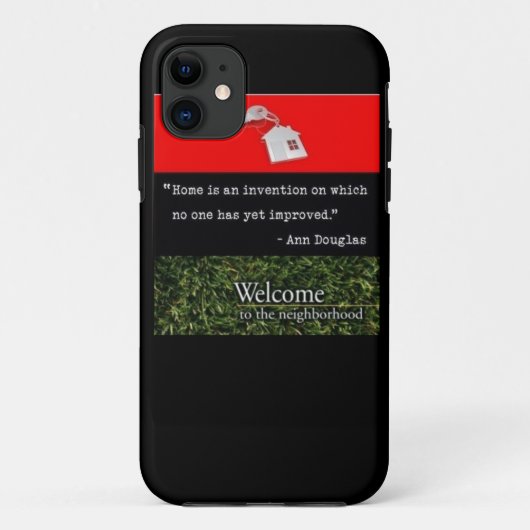 Zuhause Case-Mate iPhone Hülle (Rückseite)