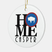ZUHAUSE Casper Wyoming Keramik Ornament (Links)