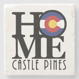 ZUHAUSE Castle Pines Colorado Steinuntersetzer