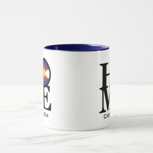 ZUHAUSE Castle Rock Tasse (Zentrum)