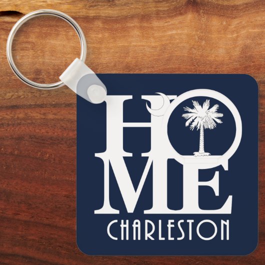 ZUHAUSE Charleston South Carolina Schlüsselanhänger (Vorderseite)