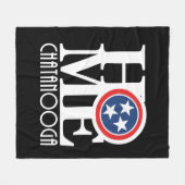 ZUHAUSE Chatanooga Fleecedecke (Vorderseite (Horizontal))