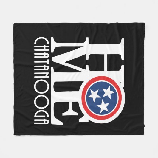 ZUHAUSE Chatanooga Fleecedecke (Vorderseite (Horizontal))