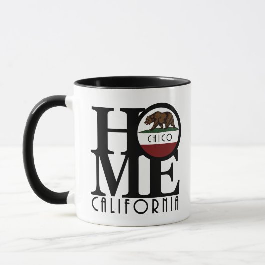 ZUHAUSE Chico California 11oz Tasse (Links)