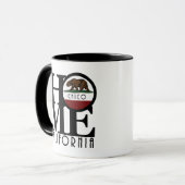 ZUHAUSE Chico California 11oz Tasse (Vorderseite Links)